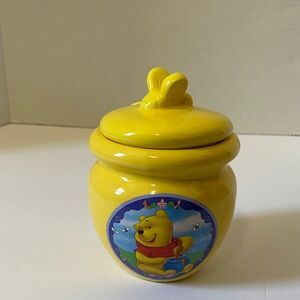 Vintage Disney Winnie the Pooh Houston Harvest Honey Jar Decorative